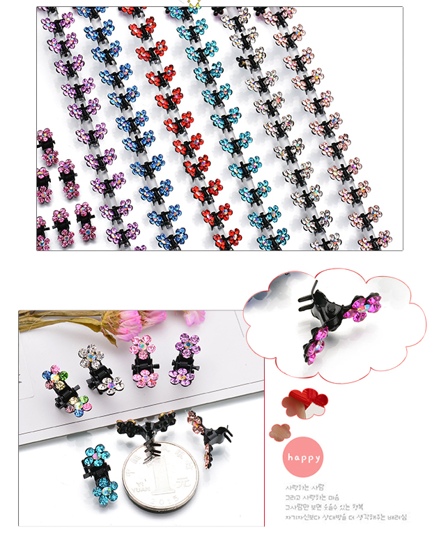 Phụ kiện tóc cho trẻ em Trang sức mũ cho bé gái Công chúa nhỏ bé Kẹp tóc cho bé gái Kẹp tóc kẹp Clip Bán buôn kep toc