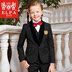 ELPA trẻ em ăn mặc cậu bé nhỏ phù hợp với đàn piano sàn catwalk trình diễn váy British bé đẹp trai hoa con váy. 