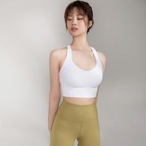 lulu same yoga underwear female beauty back high strength gathering shockproof Sports Bra running fitness seamless vest