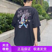Li Ning × Steven Harrington joint cartoon embroidery sports casual short-sleeved baseball uniform AFDR799