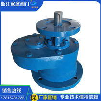Turbine case drive head multi-gyration positive gear