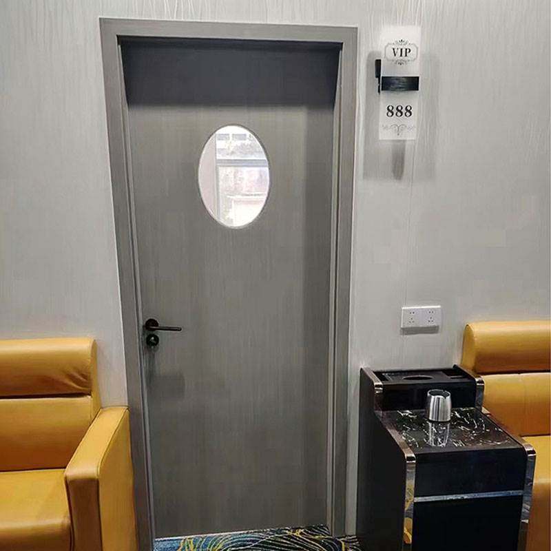 Chess and Card Room Door, Beauty Salon Training Class Wooden Door, Observation Port Interior Door, Cat Hole Door, Hospital Door, Project Door, Bedroom Door