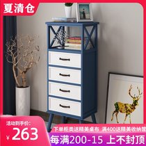 Storage cabinet Solid wood American storage cabinet Bucket cabinet Five chest of drawers Multi-function chest of drawers Bedroom cabinet Simple chest of drawers