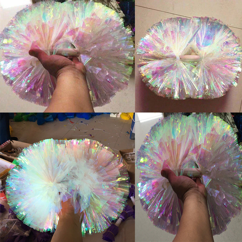 Professional Competition Cheerleader Colorful Cheerleading Flower Ball Student Handle Cheerleading Hand Flower Toddler Hand Flower Dance