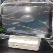 Desktop double-sided screen self-service terminal all-in-one desktop visitor machine hotel check-in machine cash register