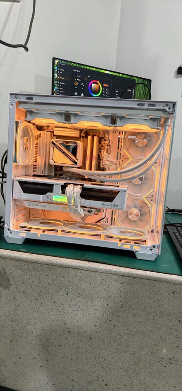 DIY Console Assembly Real Shot, Style of Your Choice, High-Performance Gaming Console, Home Office Console