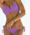 AliExpress Châu Âu và Mỹ gợi cảm rắn màu xuyên qua bộ đồ tắm chia bikini áo tắm phụ nữ - Bikinis đồ bơi 1 mảnh váy Bikinis