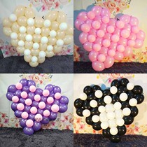 Net red trembles with photo video background decoration heart-shaped birthday party layout wedding room balloon decoration ball