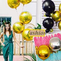 Creative 4D aluminum film balloon wedding room decoration adult children Baby Birthday Party layout wedding wedding supplies