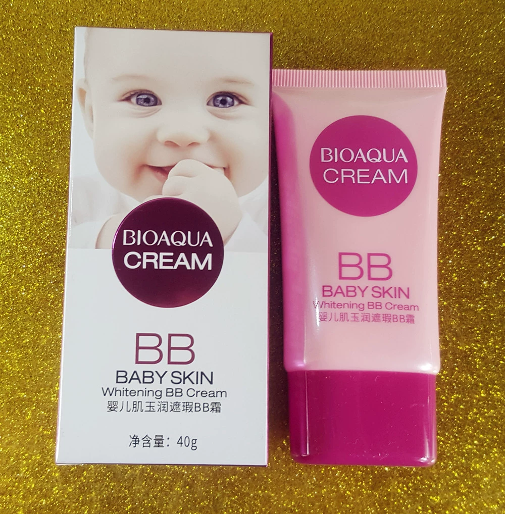 Chính hãng Poquanya da em bé không gây dị ứng Kem BB dưỡng ẩm cách ly kem che khuyết điểm da tự nhiên CC cream kiểm soát dầu - Kem BB