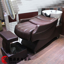 Factory direct sales of the new shampoo bed hair salon barber shop hair salon special high-end European-style ceramic basin flushing bed new