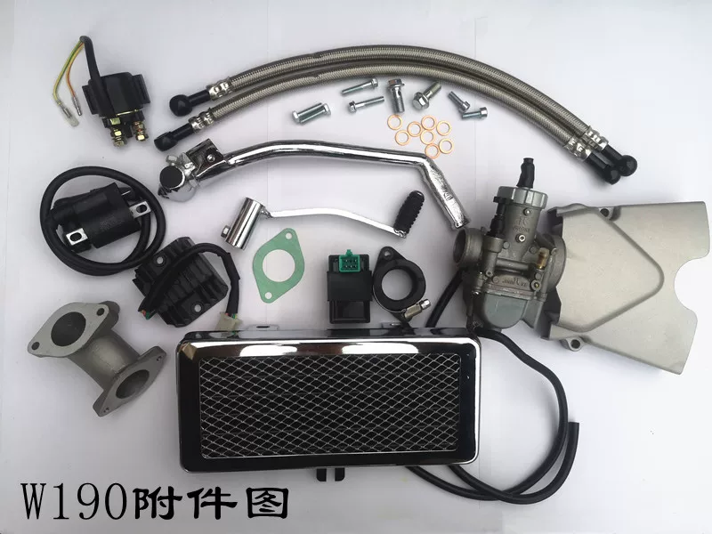 Zongshen W190 Hile -Холодный холодный электростартовый пятискоростной Garway кросс-кантри мотоцикл пляжная машина картинг двигатель