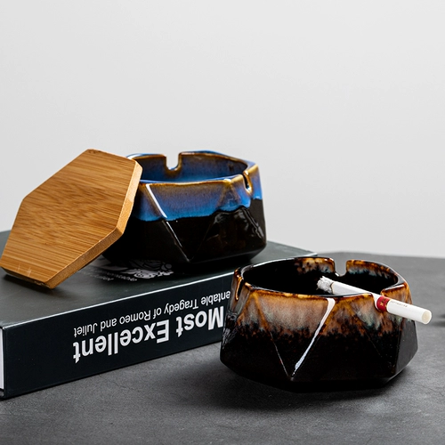 Креативная модная ветрозащитная большая трендовая пепельница для офиса