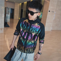 Shaking sound Net red summer thin breathable jacket mens tide jacket youth casual versatile sunscreen clothes