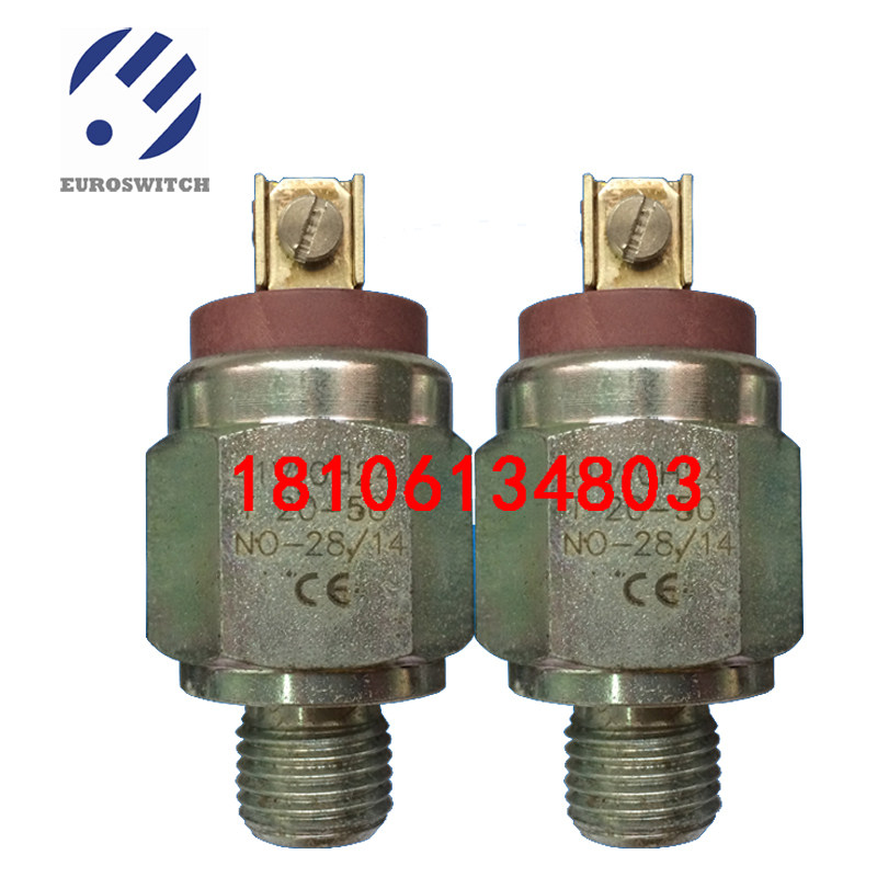EUROSWITCH inlet pressure switch 40V10H16 40V10H17 mechanical adjustable hydraulic pressure