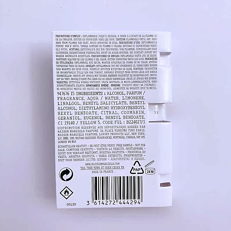 Under the Lemon Tree Perfume Sample: French Original - Product image 8