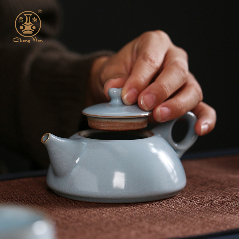 Chang south your up pot of tea mercifully kung fu tea teapot slicing can raise your porcelain undressed ore kung fu xi shi pot teapot
