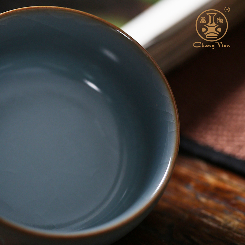 Chang south your up can keep open piece of qingping le ceramic kung fu tea set undressed ore glaze porcelain teapot teacup