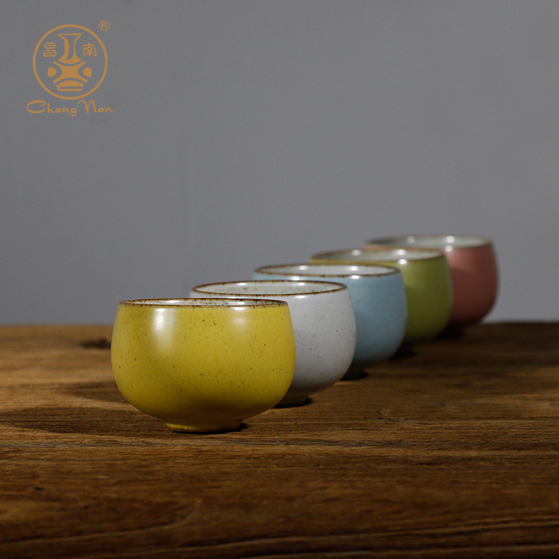 Chang nan kung fu tea sample tea cup individual cup of jingdezhen ceramic large cup bowl master cup pottery tea cup