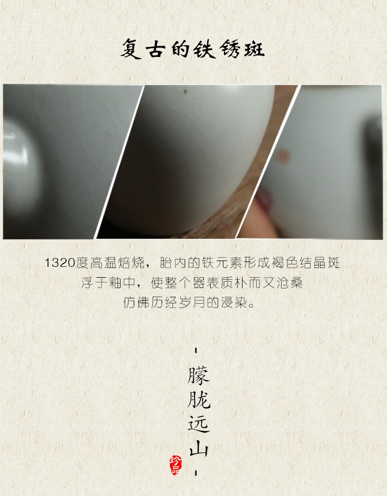 Restoring ancient ways, shadow RuTao household ceramic teapot beauty kung fu tea tea single pot of primitive simplicity can raise the teapot