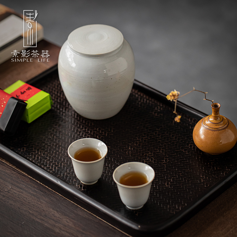 Plain film Japanese coarse pottery teacup masters cup single glass ceramic sample tea cup creative manual small gold cup bowl of restoring ancient ways