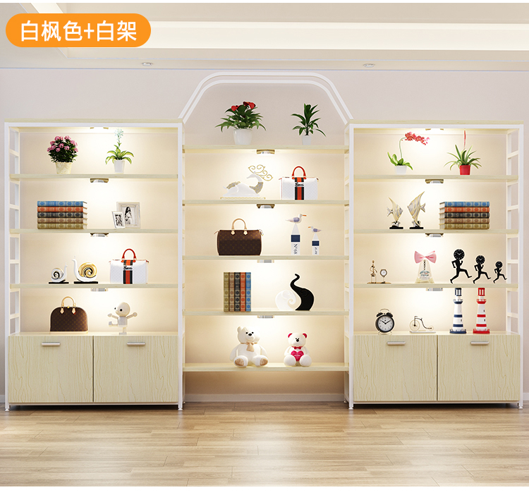 My show display the container area to display salon beauty beauty show the cabinet nail