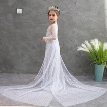 Frozen 2 princess dresses Spring and summer Aisha princess dresses Aisha childrens clothes Genuine Aisha Aisha dresses