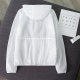 White sun protection clothing women's summer thin section 2023 new long-sleeved breathable shirt Korean style fashion loose short coat tide clothing