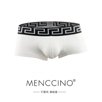 MENCCINO Quần lót nam Boxer Quần nam Cotton Trẻ gợi cảm Thoải mái Đồ lót thoáng khí Quần nam quan lot nu