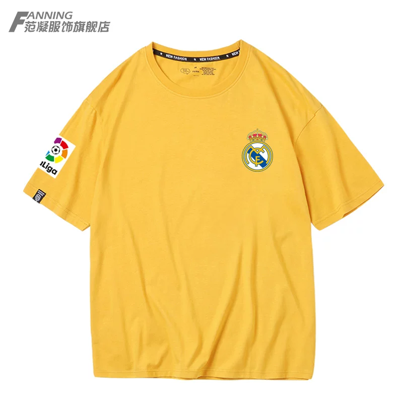 Футболка Real Madrid лиги Ла Лига мужская команда Real Madrid карманная без карманов?