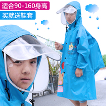Childrens raincoats boys and children students school ponchos children with schoolbags girls baby rain gear