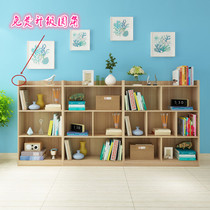 Special price minimalist composition Easy furniture Childrens bookcase Rounded Corners Bookcase Bookcase Locker storage Lockers Show Cabinets