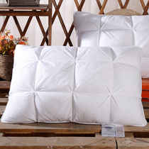 Five-star hotel feather velvet pillow high-end cotton pillow adult pillow