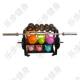 Dumbbell Rack with Universal Wheels, Mobile Storage Rack, Home Fitness Equipment Storage Rack, Dumbbell Rack, Barbell Rack, Kettlebell Rack