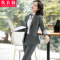 Suit suit womens three-piece spring and autumn professional wear womens formal overalls