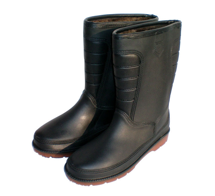 Chaussures - bottes caoutchouc homme pour hiver - semelle tendon - Ref 960042 Image 14
