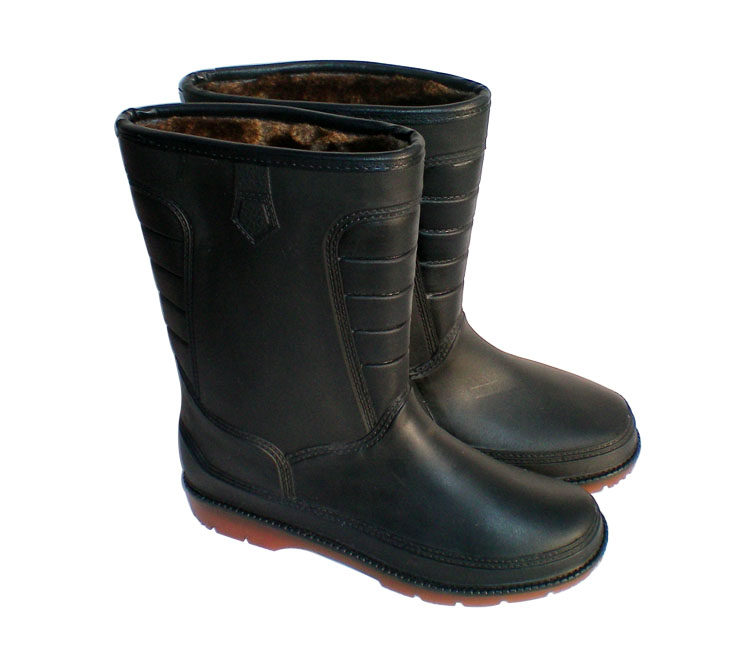 Chaussures - bottes caoutchouc homme pour hiver - semelle tendon - Ref 960042 Image 13