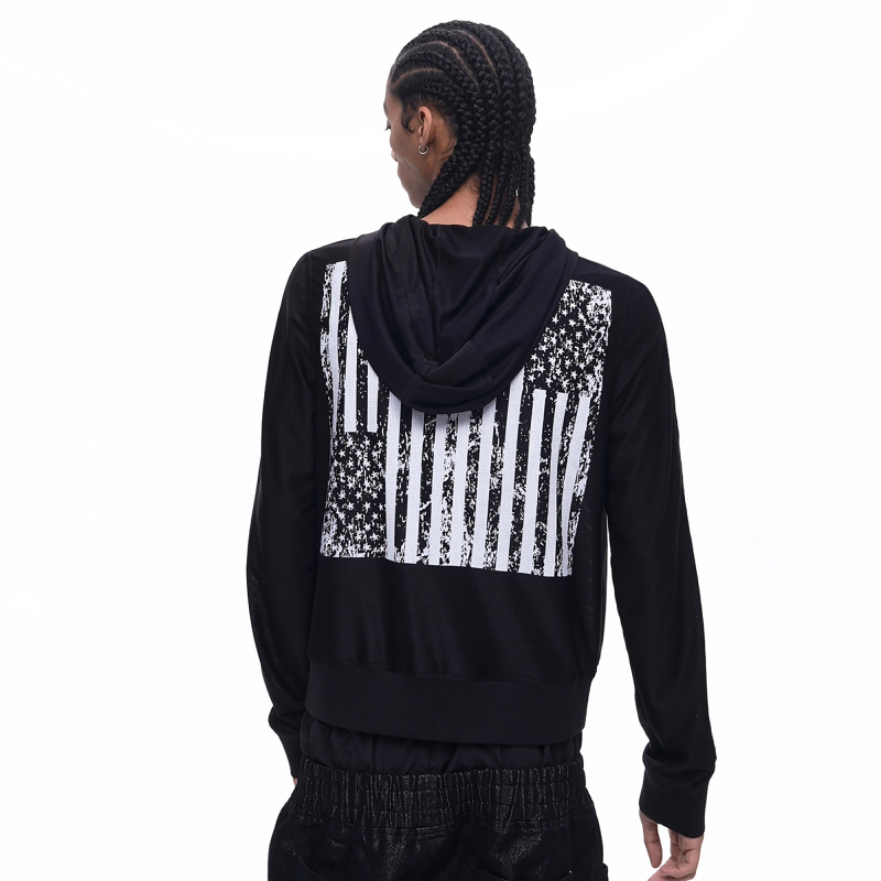 Fourth3Ex Lightweight Hooded Sun Protection Jacket for Men in Summer, Thin Sun Protection Clothing with Five-Pointed Star Print on the Back Fourth3Ex Lightweight Hooded Sun Protection Jacket for Men in Summer, Thin Sun Protection Clothing with Five-Pointed Star Print on the Back