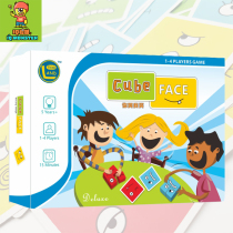 Thinking Continental Cube Fce you cry I laugh over the same style Puzzle Table Tours Parenting Games 3-6-Year-Old Toys