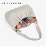 Летняя сумка подмышку, сумка на одно плечо, из натуральной кожи