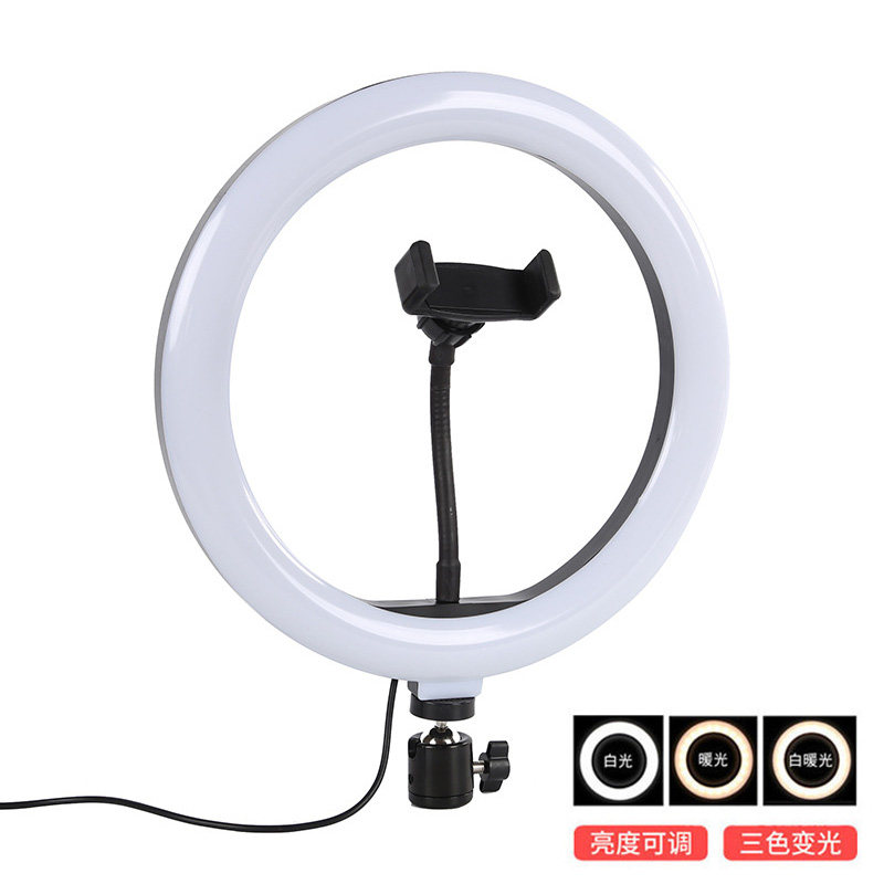 Mobile phone live broadcast bracket fill light beauty whitening skin rejuvenation light selfie anchor net red live broadcast room large aperture