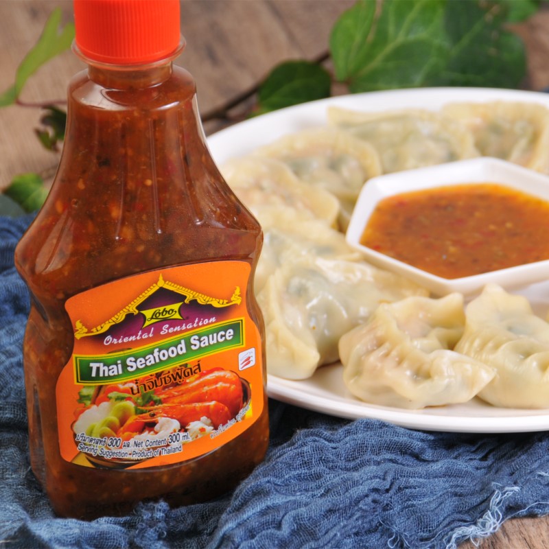 Thailand imported LOBO seafood sauce dipping sauce Tom Yin soup dipping sauce seasoning 300ML hot pot small bottle hot and sour barbecue dip