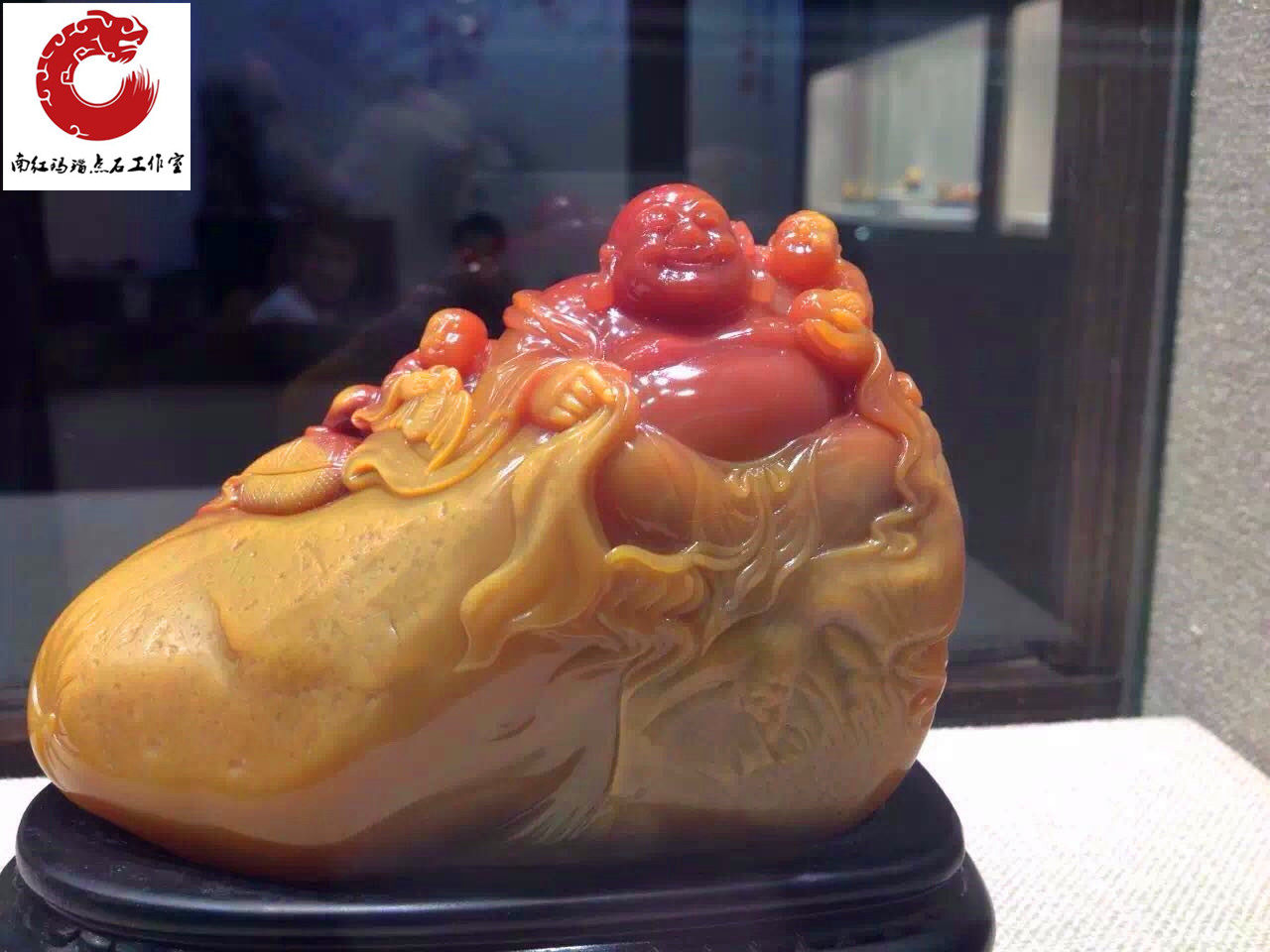 Yunnan Baoshan South red Agate Dharma ornaments festival high pendant Sichuan Ya'an Green Underwater World ornaments