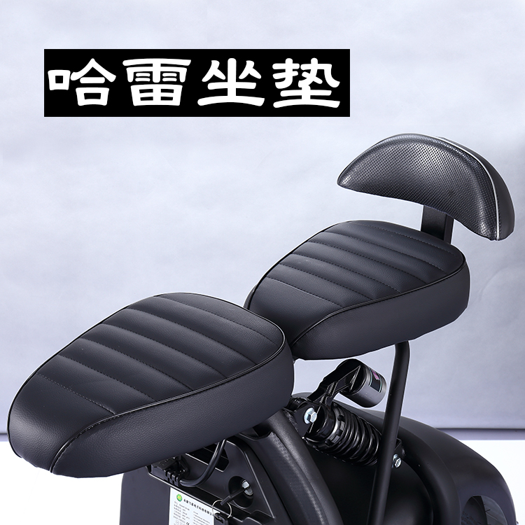 Harley electric car accessories, motorcycle battery car modified original factory front and rear seat cushion bag seat cover, seat cushion seat cushion back cushion