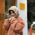 Áo khoác lông cừu nữ mùa đông Phiên bản Hàn Quốc của phong cách Harajuku bf lỏng hoang dã cộng với áo khoác nhung cotton dày áo khoác sinh viên thủy triều áo phao nữ dáng ngắn cao cấp Bông