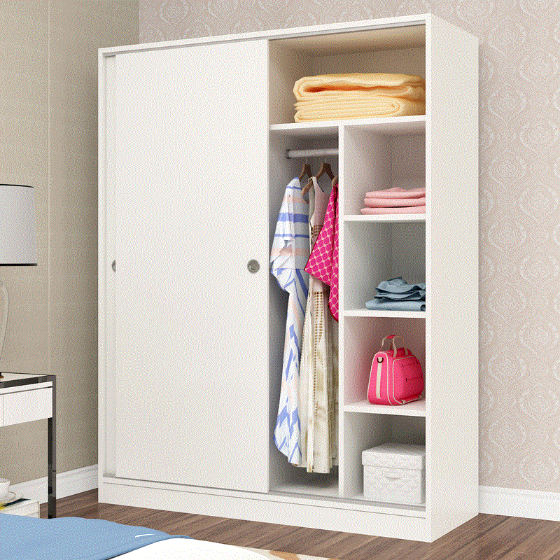 Free Installation Package Installation Wardrobe Sliding Door Simple