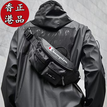 Trendy brand chest bag mens sports crossbody bag 2024 new fashion student single shoulder small backpack casual waist bag for men