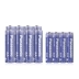 Nhập khẩu pin Panasonic số 5 số 7 kiềm nhà đồ chơi chuột bán buôn số 5 mật khẩu thông minh khóa vân tay khóa điều khiển từ xa điều hòa không khí TV dao cạo tường đồng hồ báo thức - TV