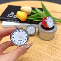 Creative Desk Watch Mall Seat Carman Carmarm Mini Static Desktop Bell Desktop Quartz Clock Студенты портативны