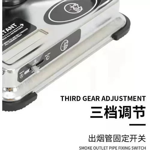 Дополнительные 6.5 Средняя сигарета Ручной сад рубаш с толчкой -пуш -тубер прямой прямой из нержавеющей стали.